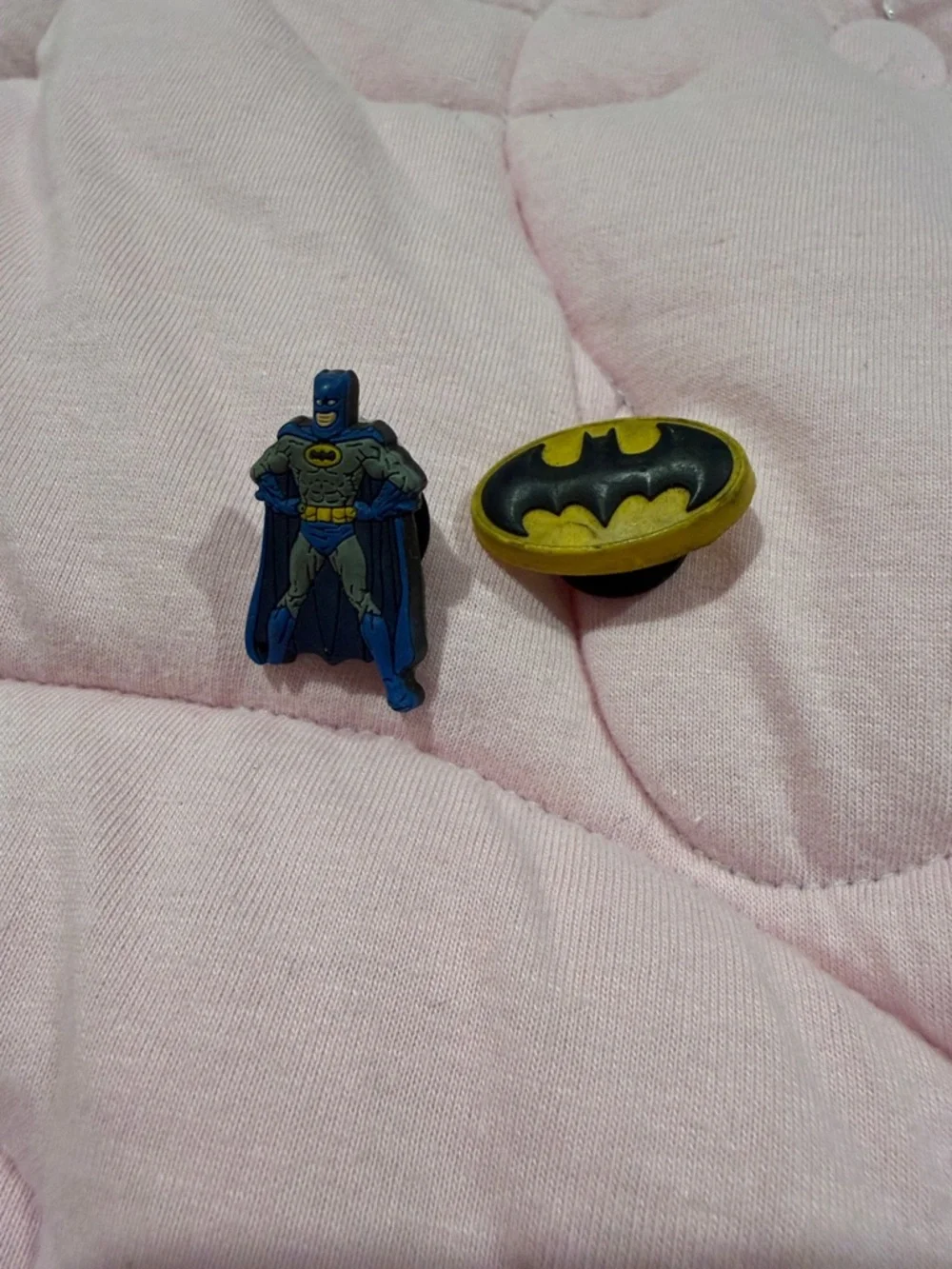 Jibbitz Kids Superhero & Character Shoe Charms in Red, Blue, Yellow, Brown